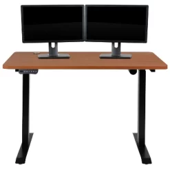 Flash Furniture Electric Height Adjustable Standing Desk - Table Top 48" Wide - 24" Deep -Online Furniture Store GUEST 2738194b 368a 40ec 8165 862a1086129d