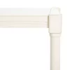 Rafiki 3 Shelf Console Table - Distressed White - Safavieh