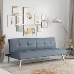 Colette Convertible Futon Sofa Bed Light Gray - Serta 18 Colette Convertible Futon Sofa Bed Light Gray - Serta -Online Furniture Store GUEST 2a9ee75c 8517 4376 827a a23143d9aa3b
