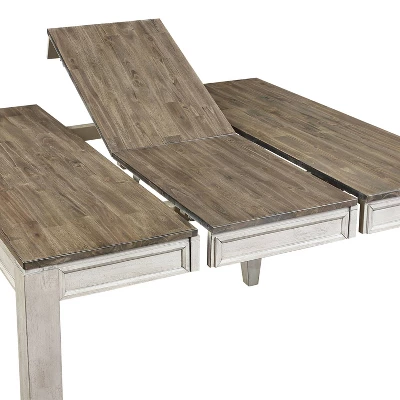 7pc Abacus Counter High Dining Set Alabaster/Honey - Steve Silver Co. 9 7pc Abacus Counter High Dining Set Alabaster/Honey - Steve Silver Co. - Image 9