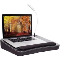Sofia + Sam Lap Desk With USB Light - Black