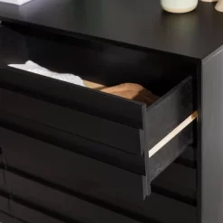 Ilya Solid Wood Modern Panel Front 6 Drawer Dresser - Saracina Home -Online Furniture Store GUEST 2dc1e829 bc08 48d3 8058 ca72b93eb72b