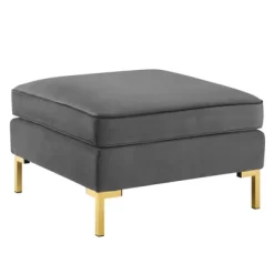 Ardent Performance Velvet Ottoman - Modway