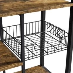 Yaheetech Utility Kitchen Storage Rack With 4 Shelves -Online Furniture Store GUEST 2ee6cb78 f776 4431 b18d a594445f6656
