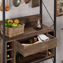 Orella Rustic Baker's Rack Reclaimed Oak - MiBasics -Online Furniture Store GUEST 2f7dc649 057c 4f2b bc55 8a1778f512cf