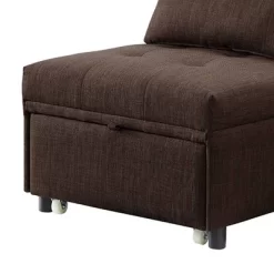 28" Hidalgo Sofa Brown Fabric - Acme Furniture -Online Furniture Store GUEST 2ff09536 913f 4209 bbd3 239cafaa2302