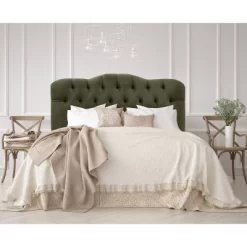 King Tufted Headboard Velvet Loden - Skyline Furniture -Online Furniture Store GUEST 302df458 d816 455c b165 6b46fa0f6da1