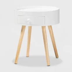 Jessen 1 - Drawer Wood Nightstand - Baxton Studio -Online Furniture Store GUEST 309c21f5 9e45 4327 9121 f02480b88c87