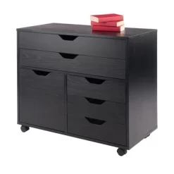 Halifax 3 Section Mobile Storage Cabinet - Winsome -Online Furniture Store GUEST 31a2a5aa a62a 44d3 890a 8ca11dda7762