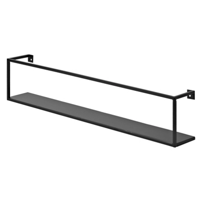Floating Wall Shelf - Black 4 Floating Wall Shelf - Black - Image 4