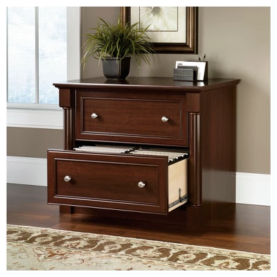 Palladia Lateral File Cabinet - Select Cherry - Sauder 1 Palladia Lateral File Cabinet - Select Cherry - Sauder