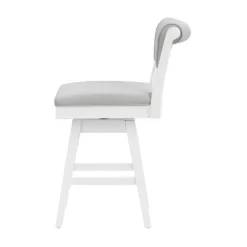 Clarion Wood And Upholstered Counter Height Swivel Stool Sea White - Hillsdale Furniture 14 Clarion Wood And Upholstered Counter Height Swivel Stool Sea White - Hillsdale Furniture -Online Furniture Store GUEST 32facf7b 9f18 4c6c bfd0 60f0f3e6872b