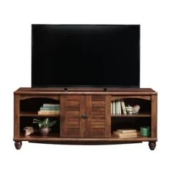 Harbor View With Louvered Doors TV Stand For TVs Up To 60" Curado Cherry Red - Sauder