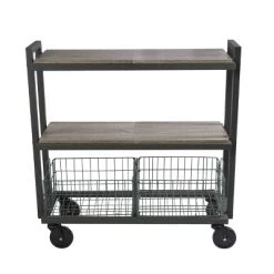Cart System With Wheels 3 Tier Green - Atlantic 15 Cart System With Wheels 3 Tier Green - Atlantic -Online Furniture Store GUEST 340e1361 ea82 4d31 9ec2 8e9617e5a13e