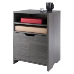 Nova Open Shelf Storage Cabinet - Winsome -Online Furniture Store GUEST 34320485 9b5d 4e83 806d 9d82d5da7202