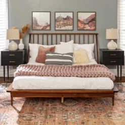 Boho Solid Wood Spindle Platform Bed - Saracina Home 27 Boho Solid Wood Spindle Platform Bed - Saracina Home -Online Furniture Store GUEST 34e37aae 945b 4e1c b588 d216ba7b0bcd