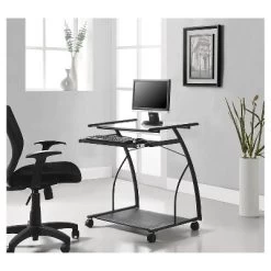 Edgeview Mobile Computer Desk - Black - Room & Joy -Online Furniture Store GUEST 351781e5 817c 4ecb 95e8 a56ca6fde82c