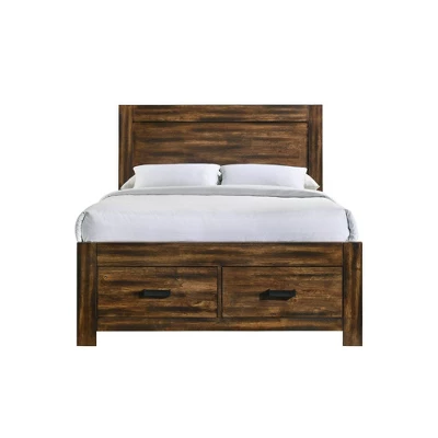 Wren Platform Storage Bed Chestnut - Picket House Furnishings 9 Wren Platform Storage Bed Chestnut - Picket House Furnishings - Image 9