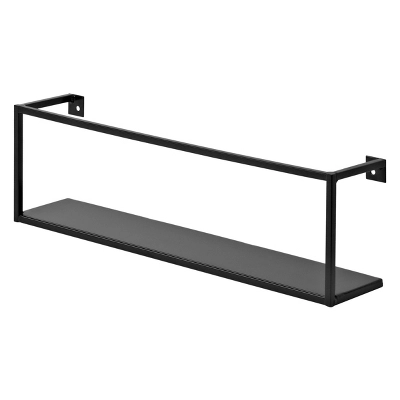 Floating Wall Shelf - Black 3 Floating Wall Shelf - Black - Image 3