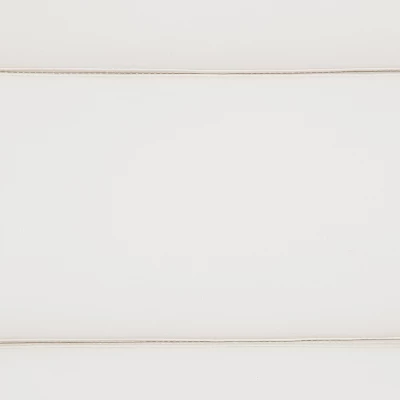 Flash Furniture Hansel High Back White LeatherSoft Contemporary Panel Executive Swivel Office Chair 3 Flash Furniture Hansel High Back White LeatherSoft Contemporary Panel Executive Swivel Office Chair - Image 3