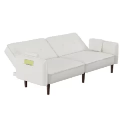 Convertible Futon Sofa Bed With Wooden Legs - ModernLuxe 14 Convertible Futon Sofa Bed With Wooden Legs - ModernLuxe -Online Furniture Store GUEST 38f44563 3c83 45e4 9aed 5011448e4da7