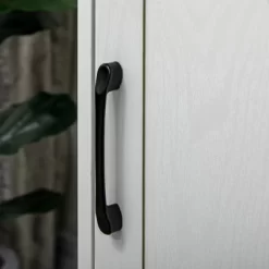 HOMCOM Farmhouse Coffee Bar Cabinet, Kitchen Sideboard, Buffet Cabinet With Sliding Barn Door And 3 Storage Drawers For Living Room, White 8 HOMCOM Farmhouse Coffee Bar Cabinet, Kitchen Sideboard, Buffet Cabinet With Sliding Barn Door And 3 Storage Drawers For Living Room, White -Online Furniture Store GUEST 3913fc67 ab6b 4258 b8f1 47ecd7c55bf0