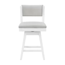 Clarion Wood And Upholstered Counter Height Swivel Stool Sea White - Hillsdale Furniture 11 Clarion Wood And Upholstered Counter Height Swivel Stool Sea White - Hillsdale Furniture -Online Furniture Store GUEST 391d9703 379b 4cff 8d25 fcd57a522a0d