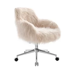 Fiona Chrome Base Office Chair - Linon -Online Furniture Store GUEST 39c4b05c bbde 4e35 b78c 9d0d7013f3e7