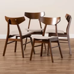 Set Of 4 Danica Dining Chair - Baxton Studio -Online Furniture Store GUEST 39fc373c 92b6 425c 8786 74dd7f8010de