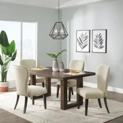 Set Of 2 Savoy Upholstered Dining Armless Chairs - Alaterre Furniture -Online Furniture Store GUEST 3a22fb96 2929 4617 982f b38f28e24fdc