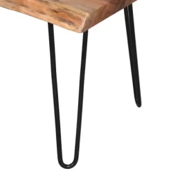 Alaterre Furniture 20" Hairpin Natural Brown Live Edge End Table Metal And Wood 13 Alaterre Furniture 20" Hairpin Natural Brown Live Edge End Table Metal And Wood -Online Furniture Store GUEST 3b1053ab 75a9 47fa a650 e4c2cf7b2b30