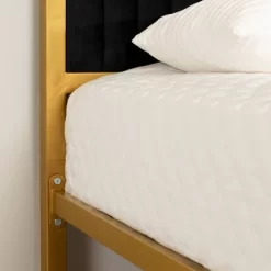 Queen Flam Upholstered Metal Bed - South Shore 17 Queen Flam Upholstered Metal Bed - South Shore -Online Furniture Store GUEST 3b544852 d1bf 4f68 8cf1 cfa098446f15