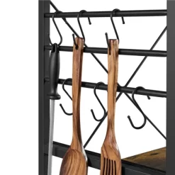 Yaheetech 50.5"H Kitchen Baker's Rack With Side Hooks -Online Furniture Store GUEST 3b5e61bf 3085 4503 a601 0e238c512d06