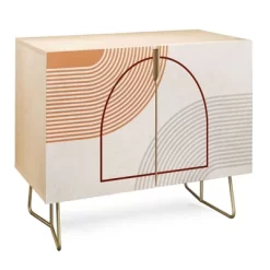 Iveta Abolina Mid-Century Modern Line Art IV Credenza - Deny Designs -Online Furniture Store GUEST 3c4e1259 a63b 4504 8d6e f86aa0ecb23e