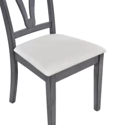 Mid-Century Wood 5-Piece Dining Table Set With 4 Upholstered Dining Chairs-ModernLuxe 26 Mid-Century Wood 5-Piece Dining Table Set With 4 Upholstered Dining Chairs-ModernLuxe -Online Furniture Store GUEST 3cb943d6 e3de 44a2 a2b3 e139e9266854