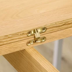 HOMCOM 31.5"/51" Resizing Space Saving Table With Easy To Clean Surface, Folding Dining Table, Small Kitchen Table, Wood Dining Table 4–6 People, Oak 8 HOMCOM 31.5"/51" Resizing Space Saving Table With Easy To Clean Surface, Folding Dining Table, Small Kitchen Table, Wood Dining Table 4–6 People, Oak -Online Furniture Store GUEST 3cc0daa4 8e69 498e a281 c7df0c53cda6