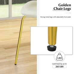 Costway 4PCS Velvet Dining Chair Accent Leisure Chair Armless Side Chair -Online Furniture Store GUEST 3dc5951d 55d9 4b5c a039 4b11678ab457