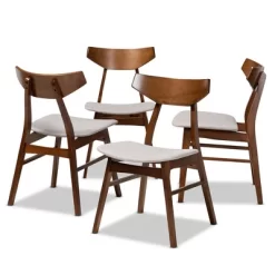 Set Of 4 Danica Dining Chair - Baxton Studio -Online Furniture Store GUEST 3dd55702 7162 46e6 ad3c 7f91555fd3a0