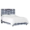 Austin Upholstered Bed In Patterns - Skyline Furniture