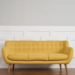 Rhodes Mid-Century Modern Tufted Sofa - RST Brands
