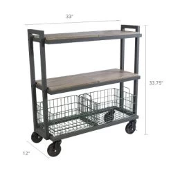 Cart System With Wheels 3 Tier Green - Atlantic 18 Cart System With Wheels 3 Tier Green - Atlantic -Online Furniture Store GUEST 3e53a60e 3346 4aeb a251 e336d1af13c4