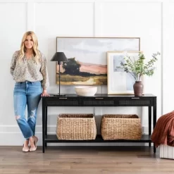 East Bluff Woven Drawer Console Table - Threshold™ Designed With Studio McGee -Online Furniture Store GUEST 3fbfc6cc 1762 479f 85f6 5816e3ff493f