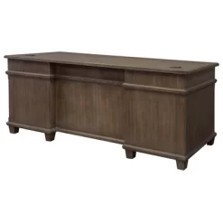 Carson Double Pedestal Desk Brown - Martin Furniture -Online Furniture Store GUEST 40791d4f 786c 406d a6c9 910d5b20c073