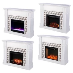 Budedar Fireplace With Marble Surround White - Aiden Lane -Online Furniture Store GUEST 43ec65e8 e422 478a 9c8b b77b8aca3580