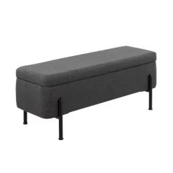 44" Daniella Storage Bench - LumiSource -Online Furniture Store GUEST 452c2039 294a 4ffe b384 0209ef0441b0