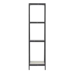 3pc Neveah Marble Ladder Desk And Bookcase Set Matte Black - Inspire Q -Online Furniture Store GUEST 477b2d07 20a7 4390 bfdc 2fc6fafa3386
