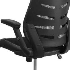 Emma And Oliver High Back Black Mesh Swivel Ergonomic Office Chair With Adjustable Flip-Up Arms 12 Emma And Oliver High Back Black Mesh Swivel Ergonomic Office Chair With Adjustable Flip-Up Arms -Online Furniture Store GUEST 47dba6dd 3b09 487c 86a0 d3b4bd52bc09