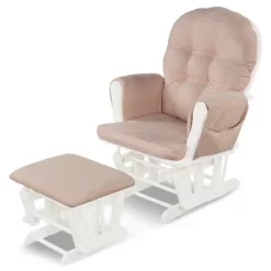 Costway Glider And Ottoman Cushion Set Wood Baby Nursery Rocking Chair 26 Costway Glider And Ottoman Cushion Set Wood Baby Nursery Rocking Chair -Online Furniture Store GUEST 4829ccd9 c2a0 4eab 8987 6231503bd9f0