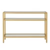 Camden 3 Tier Console Gold - Carolina Chair & Table