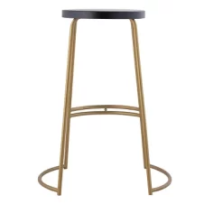 JONATHAN Y Hula Modern Designer Iron Curved Backless Bar Stool -Online Furniture Store GUEST 4933b62b bab5 4aab 9619 b3711c595af5